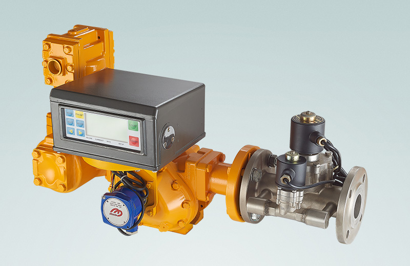 M-50-KPX-1 Meter with electronic register, strainer, air eliminator and solenoid valve